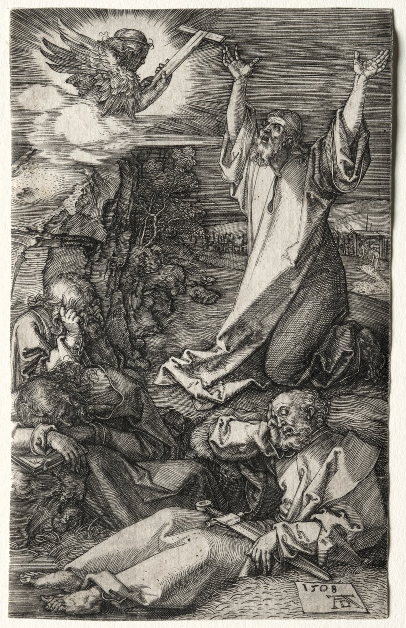 Kristus på Oljeberget av Albrecht Dürer