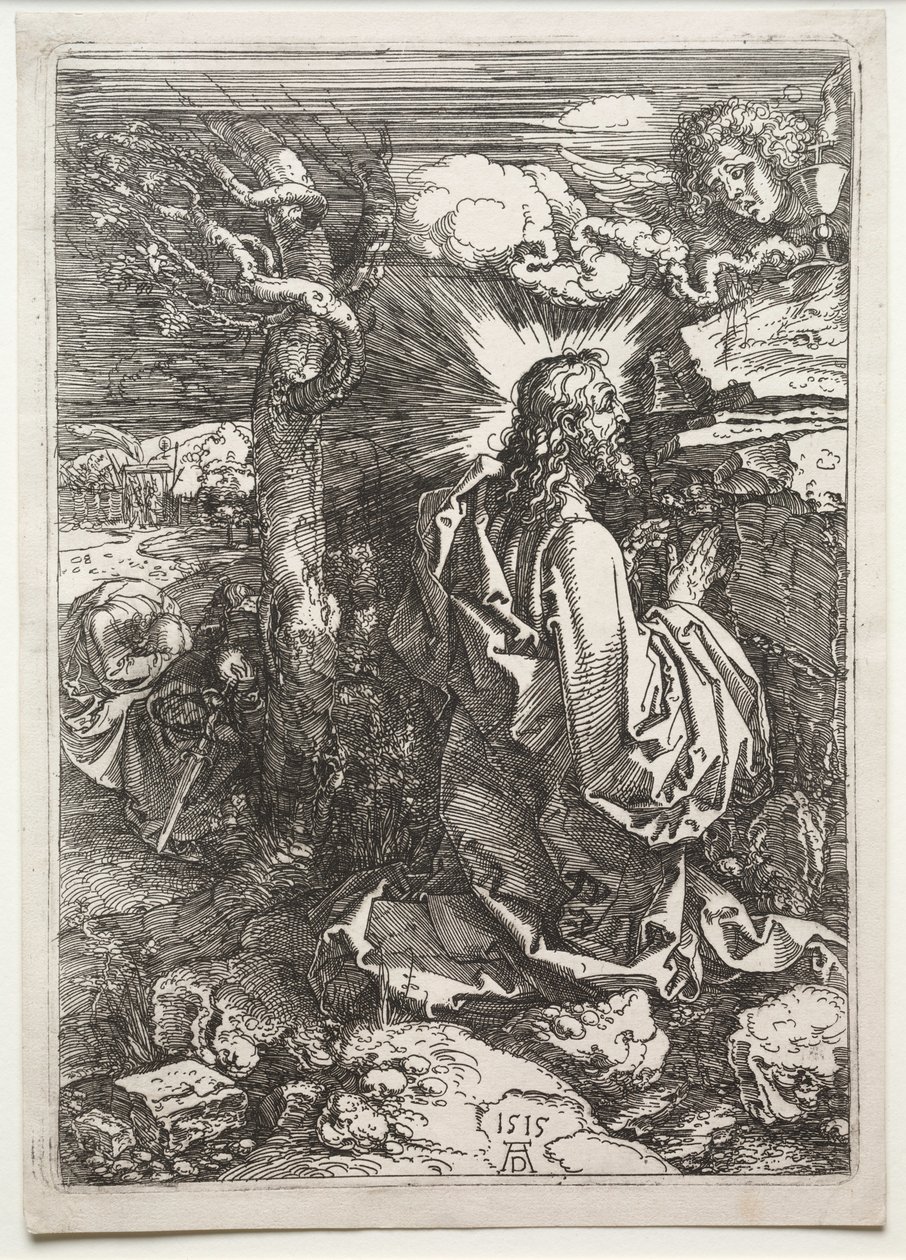 Kristus på Oljeberget av Albrecht Dürer