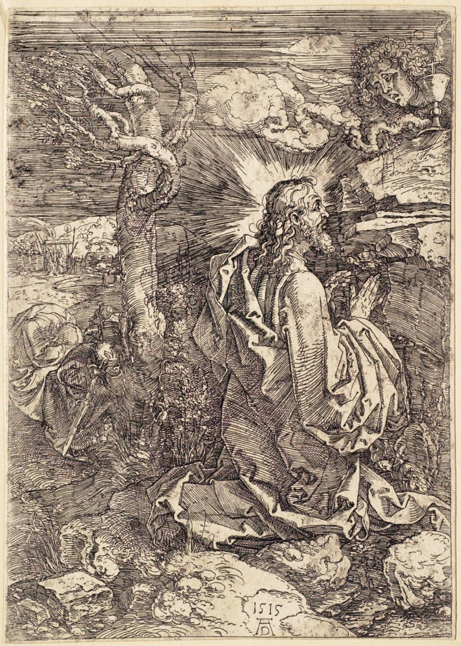 Kristus på Oljeberget av Albrecht Dürer