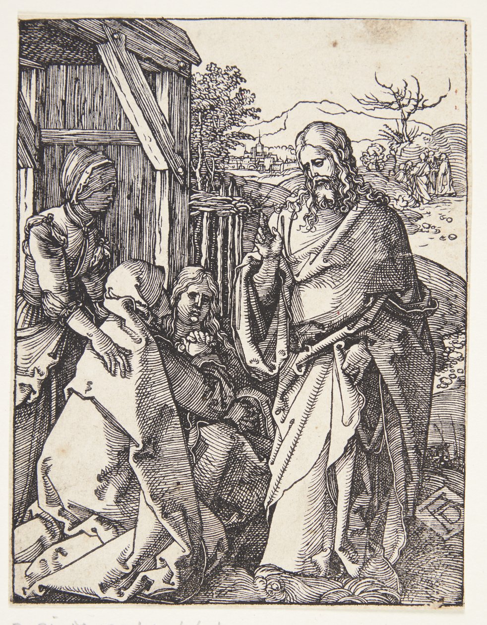 Kristus tar avskjed med sin mor av Albrecht Dürer
