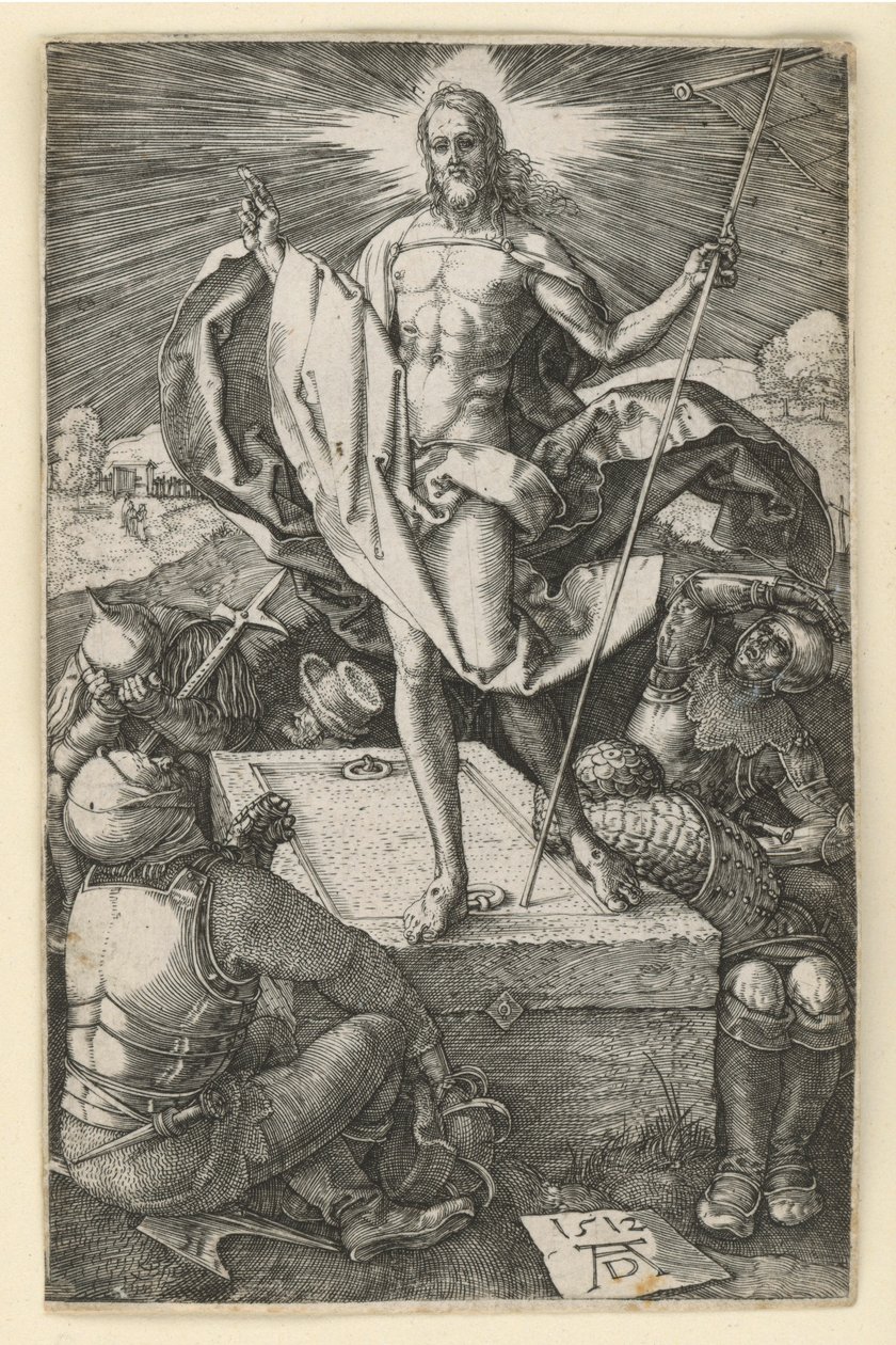 Kristi oppstandelse (Kobberstikkpasjonen) av Albrecht Dürer