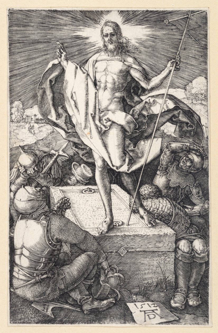 Kristi oppstandelse (Kobberstikkpasjonen) av Albrecht Dürer