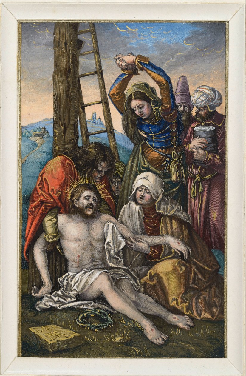 Kristi begravelse av Albrecht Dürer