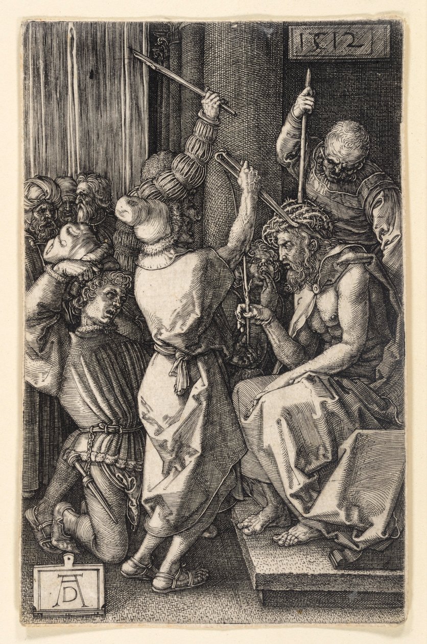 Kristi tornekroning (Kobberstikkpasjonen) av Albrecht Dürer