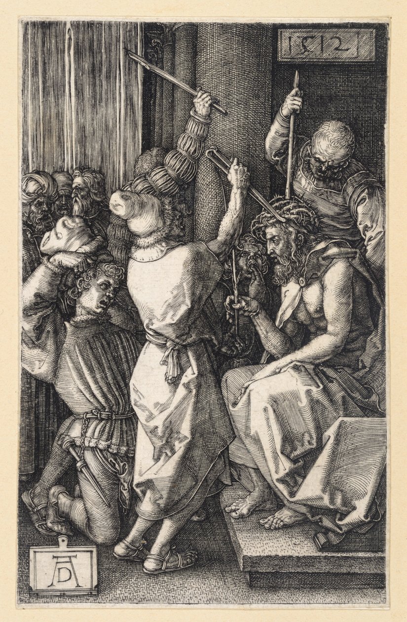 Kristi tornekrone (Kobberstikkpasjonen) av Albrecht Dürer