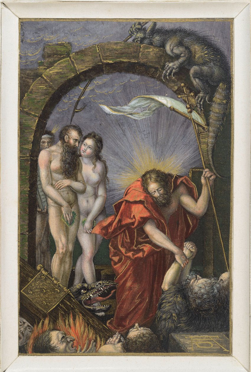 Kristi nedfart til helvete av Albrecht Dürer
