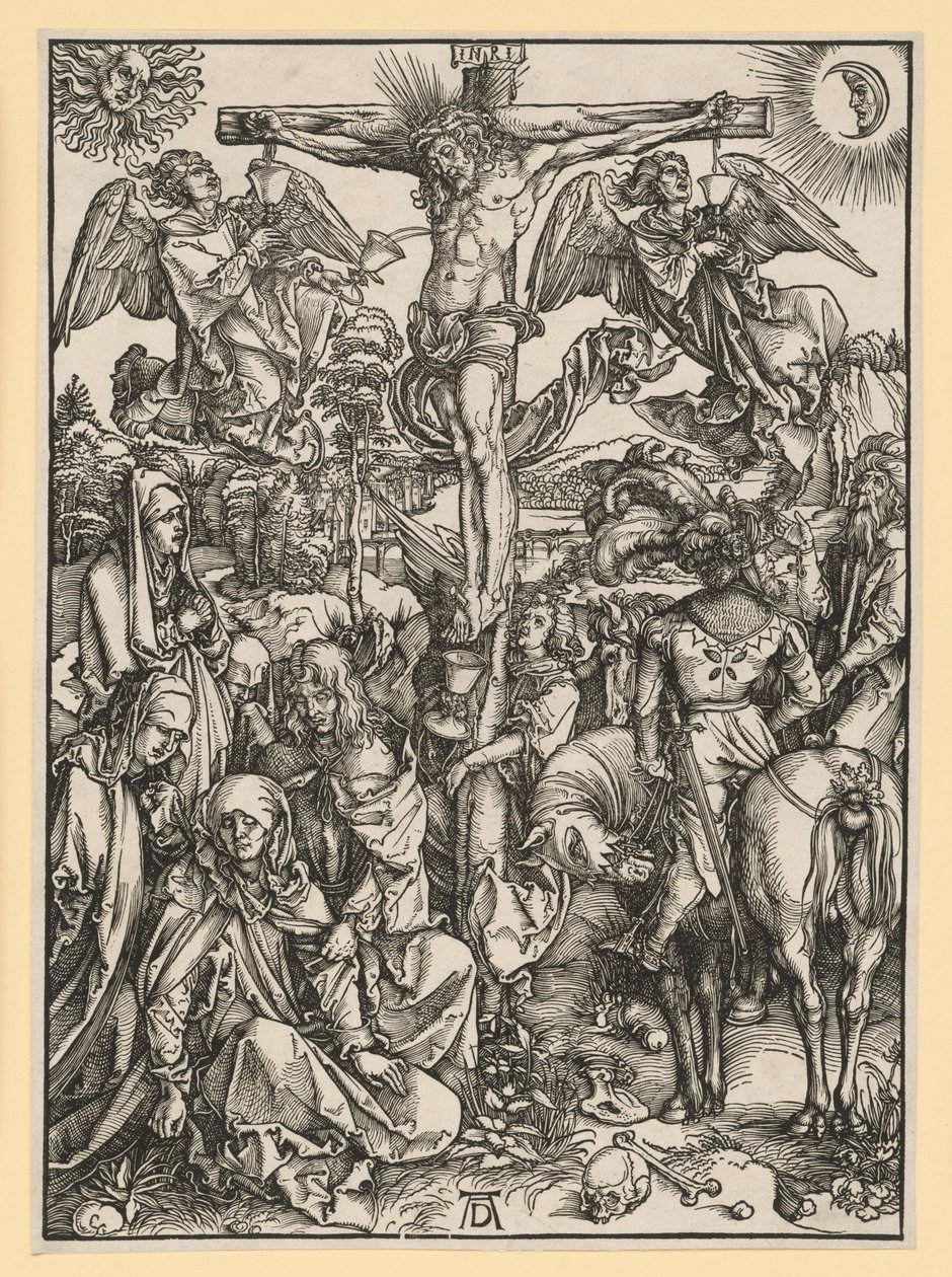 Kristi korsfestelse (Den store pasjonen) av Albrecht Dürer