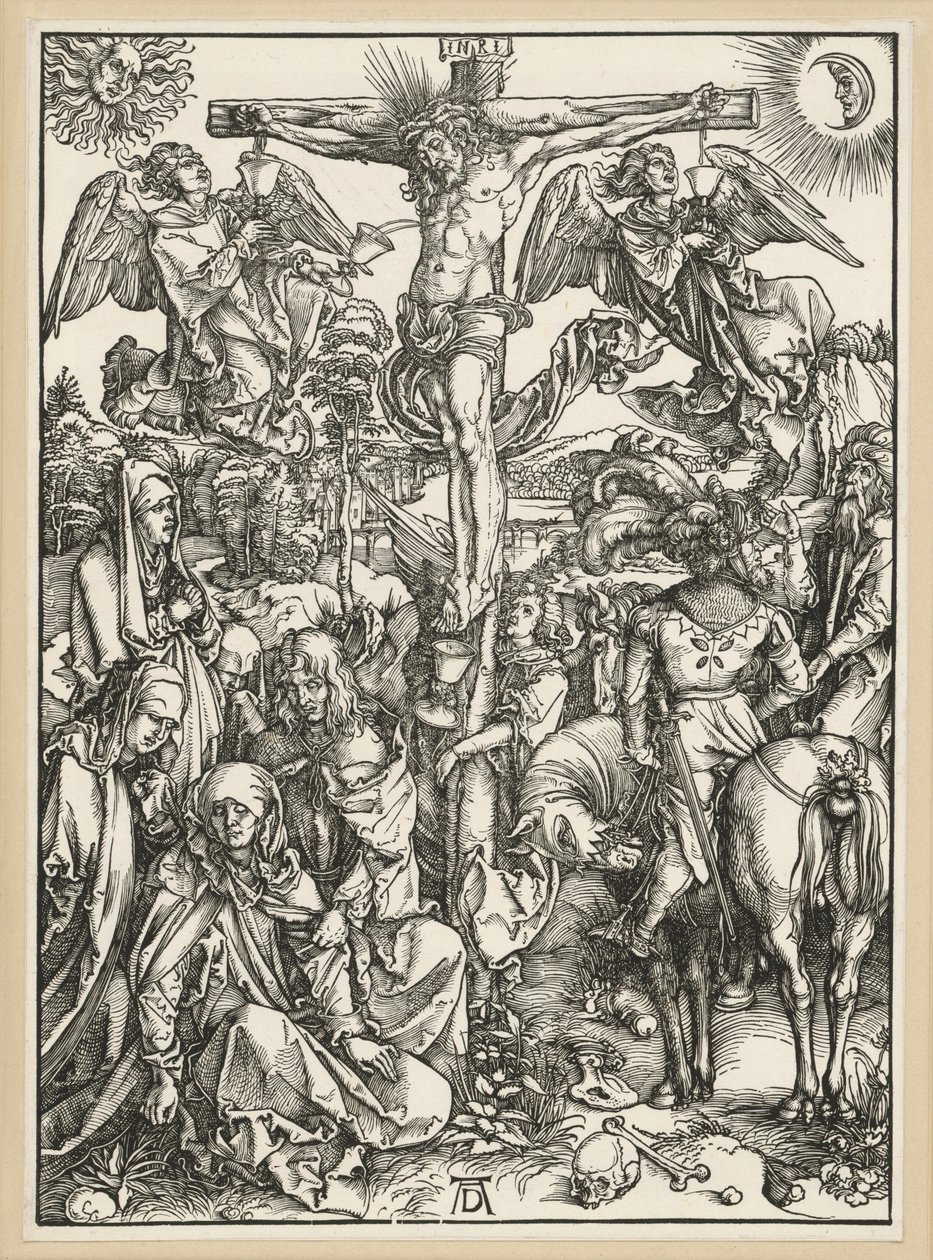 Kristi korsfestelse (Den store pasjonen) av Albrecht Dürer