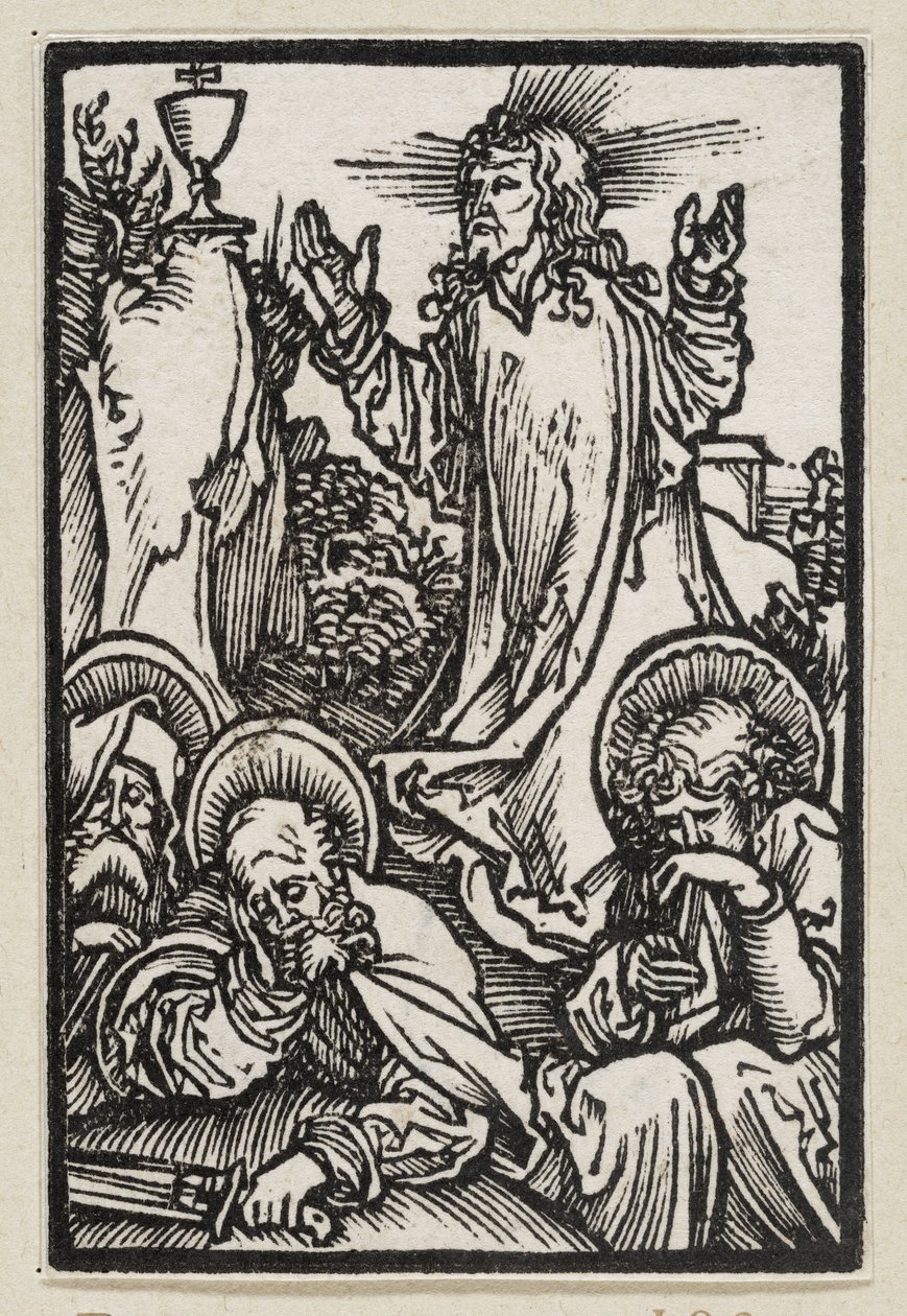 Kristus på Oljeberget (63 religiøse scener) av Albrecht Dürer