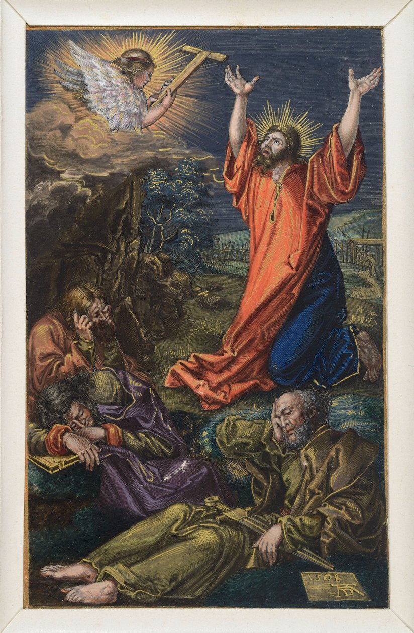 Kristus på Oljeberget av Albrecht Dürer
