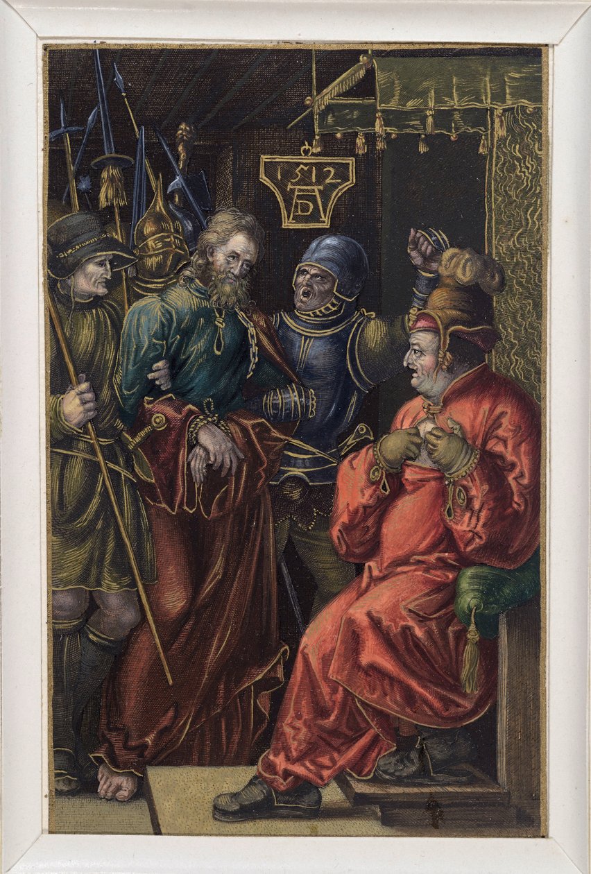 Kristus foran Kaifas av Albrecht Dürer