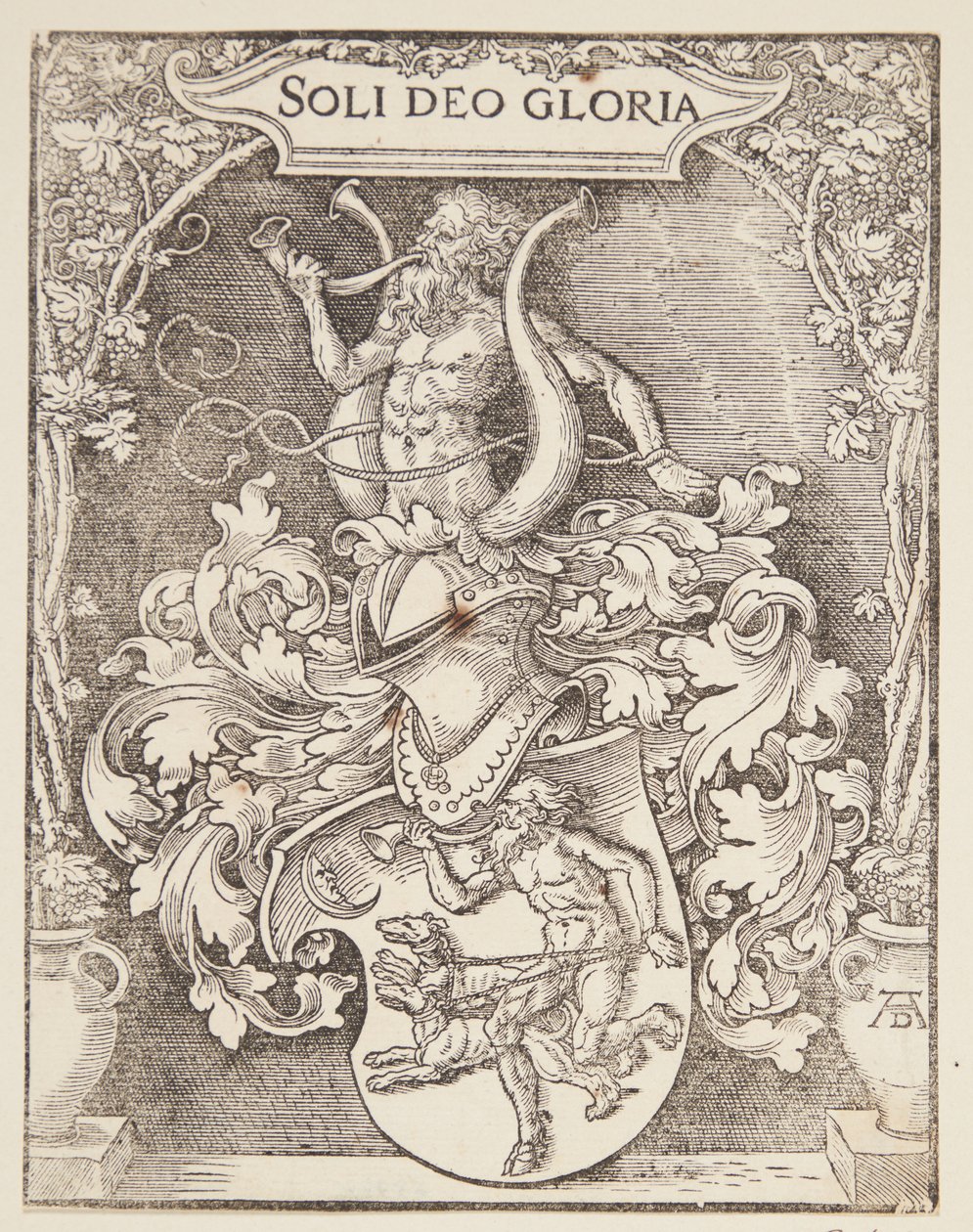 Våpenskjold til Johann Tscherte av Albrecht Dürer