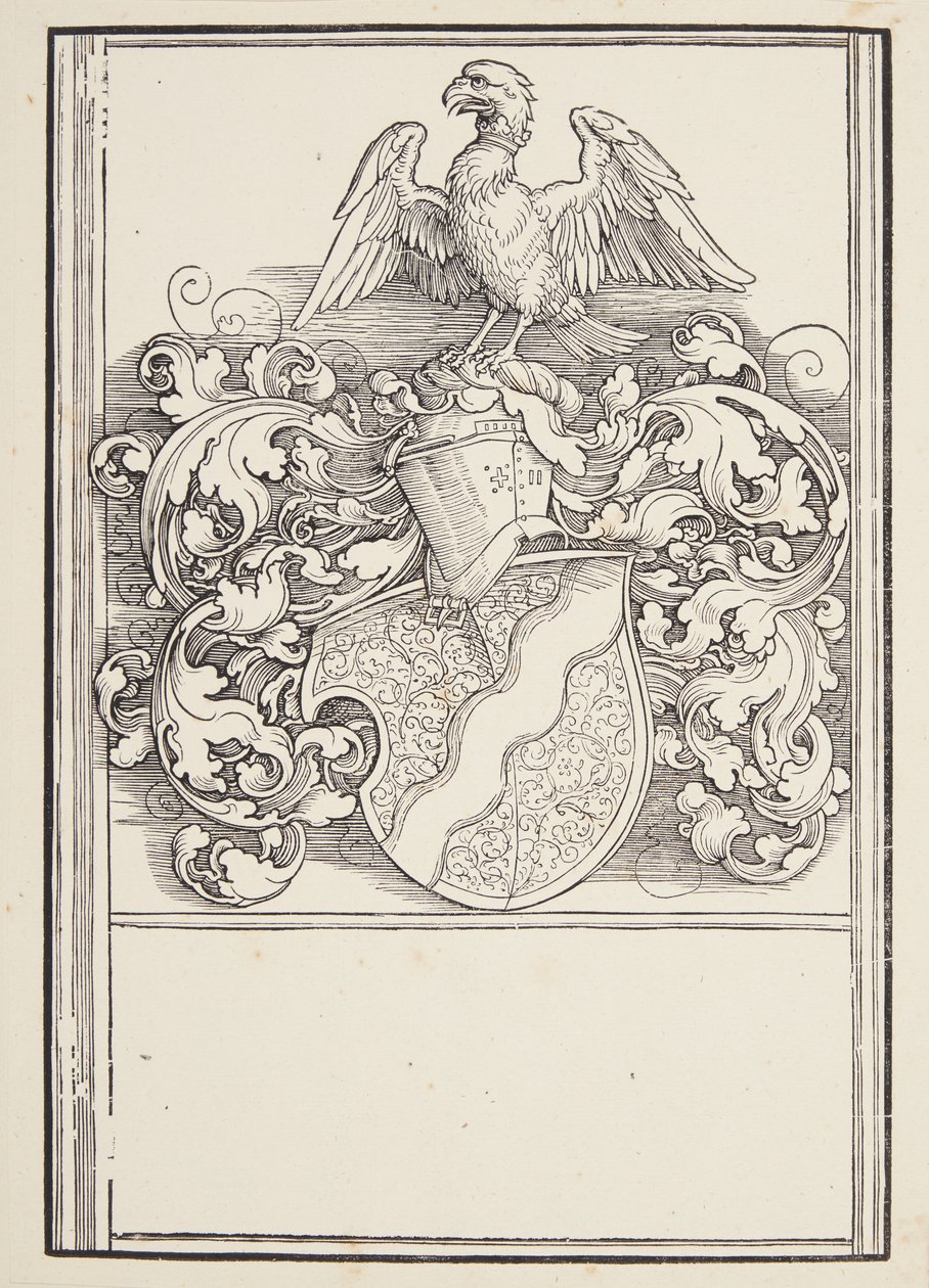 Våpenskjold fra Michael Behaim av Albrecht Dürer