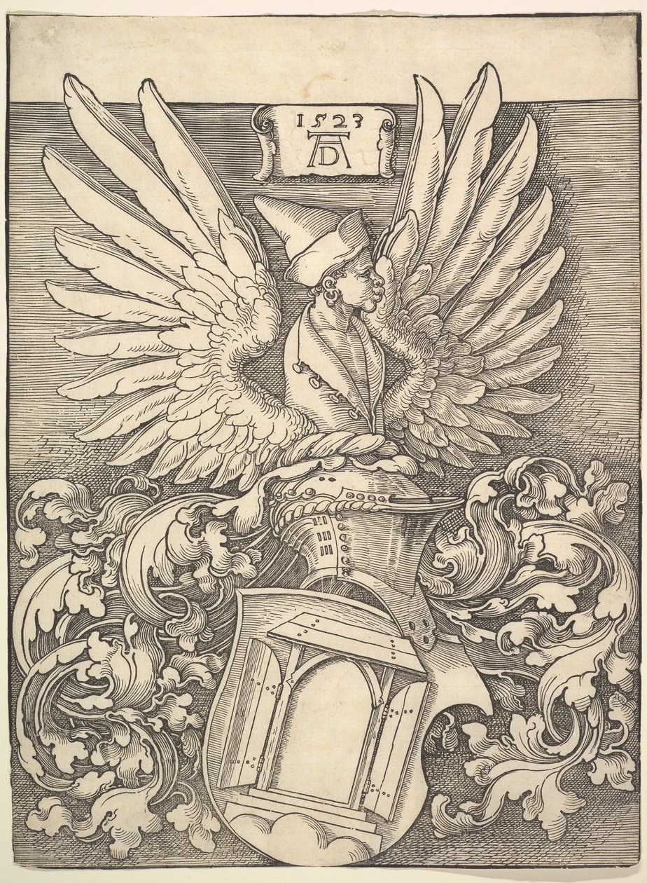 Våpenskjold til Albrecht Dürer, 1523. av Albrecht Dürer