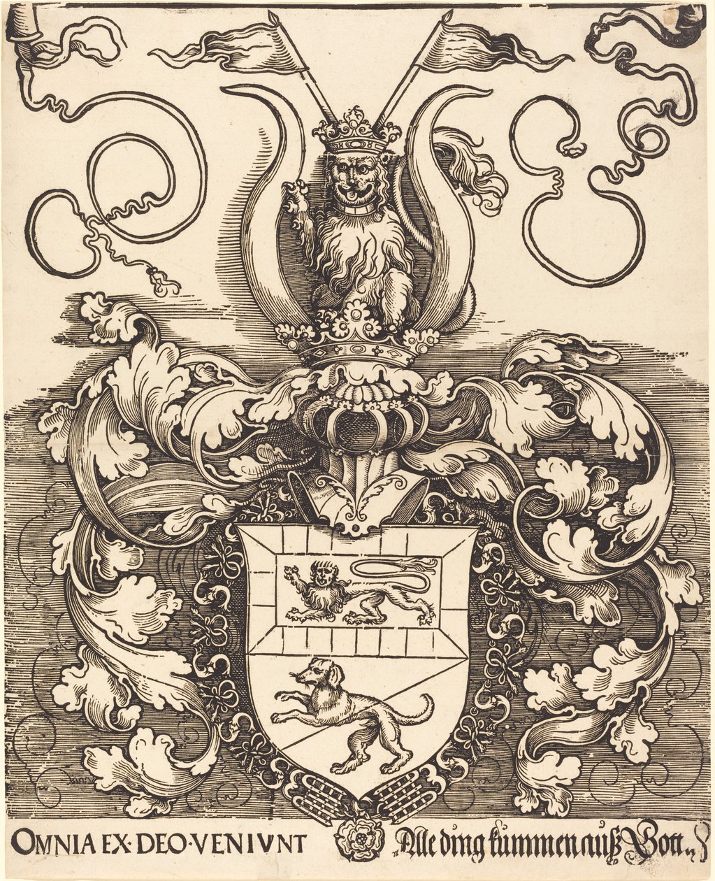 Våpenskjold fra Lorenz Staiber av Albrecht Dürer