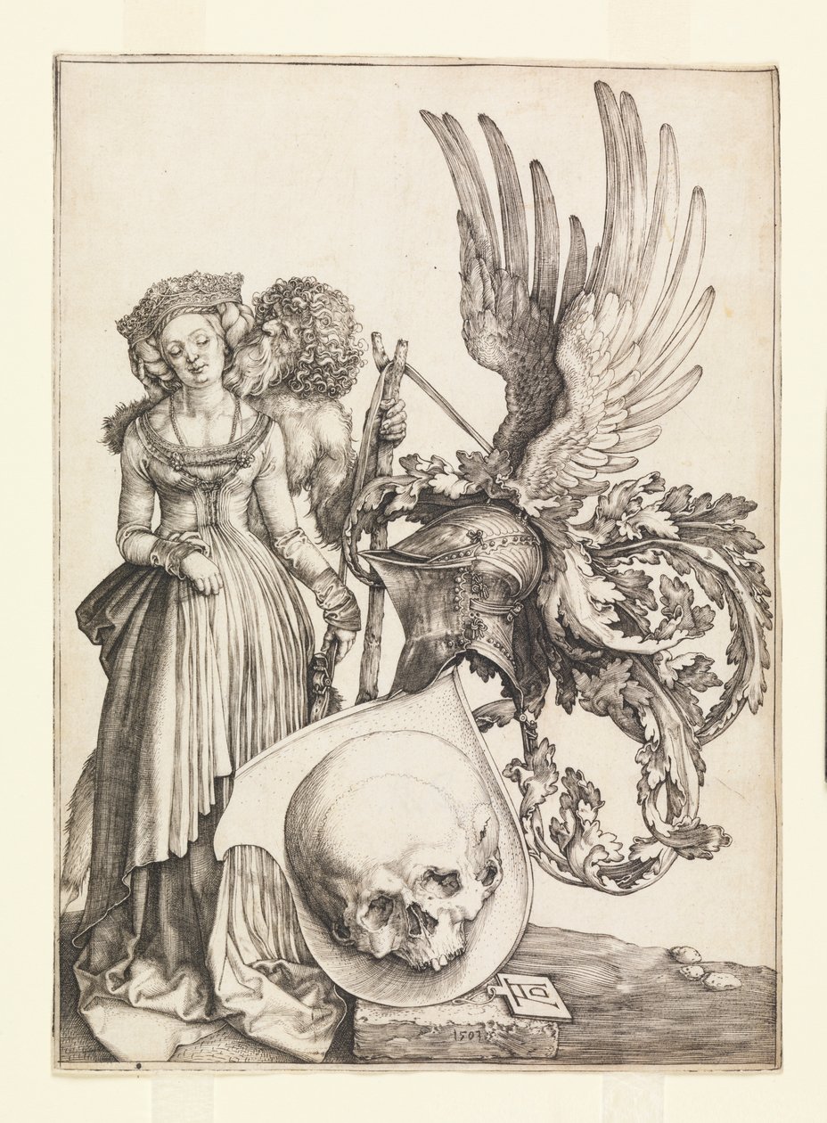 Våpenskjold fra Vanitas av Albrecht Dürer