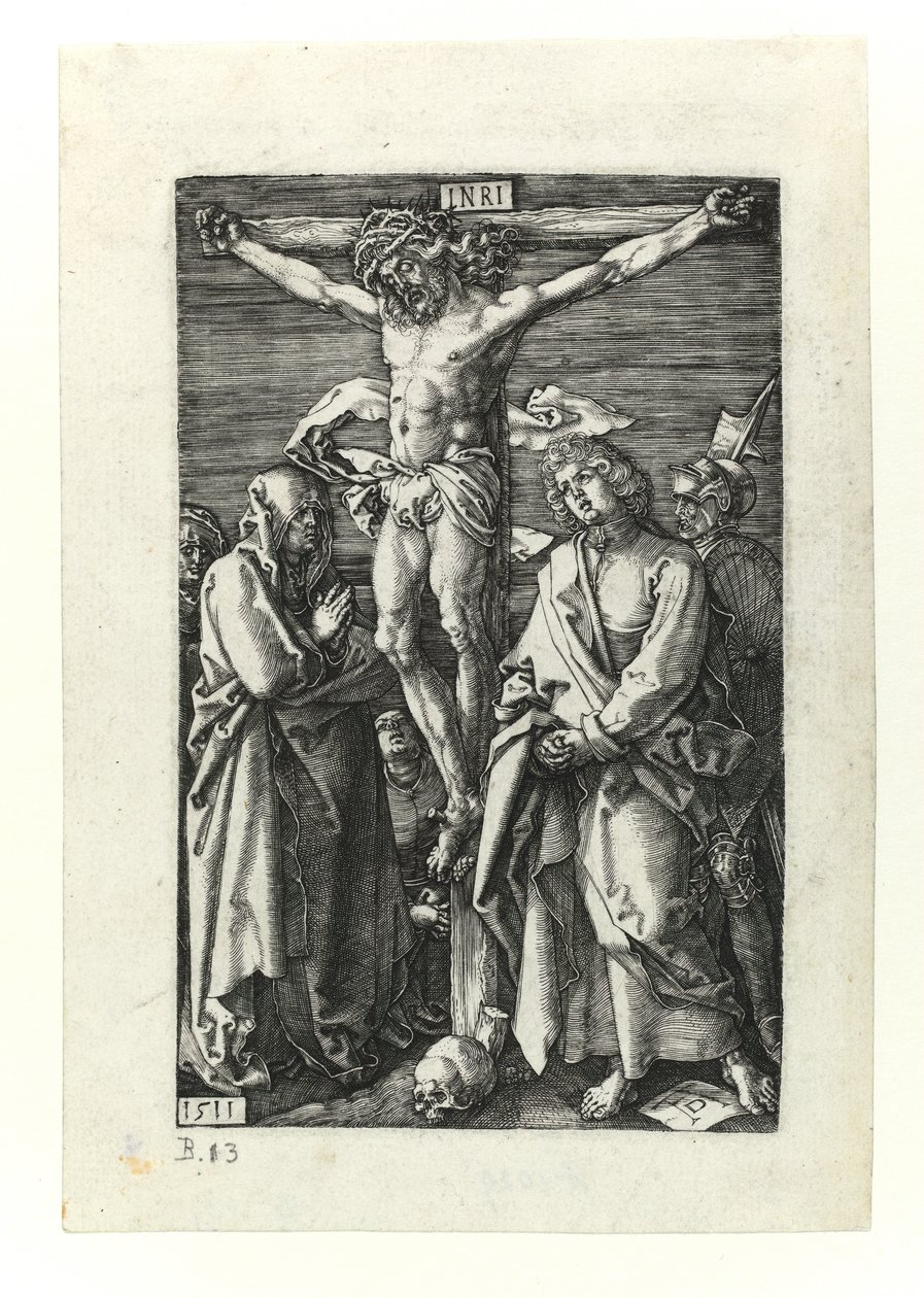 Korsfestelse, 1511 av Albrecht Dürer