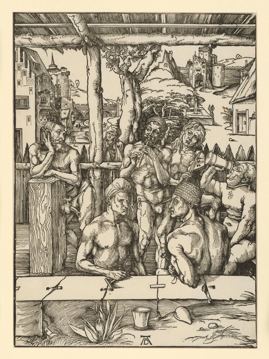 Badehuset av Albrecht Dürer
