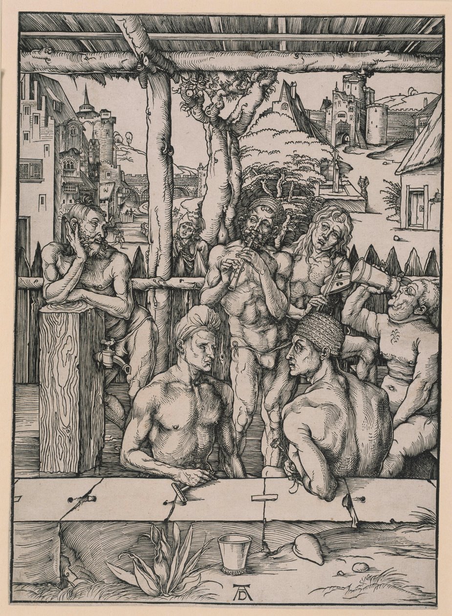 Badehuset av Albrecht Dürer