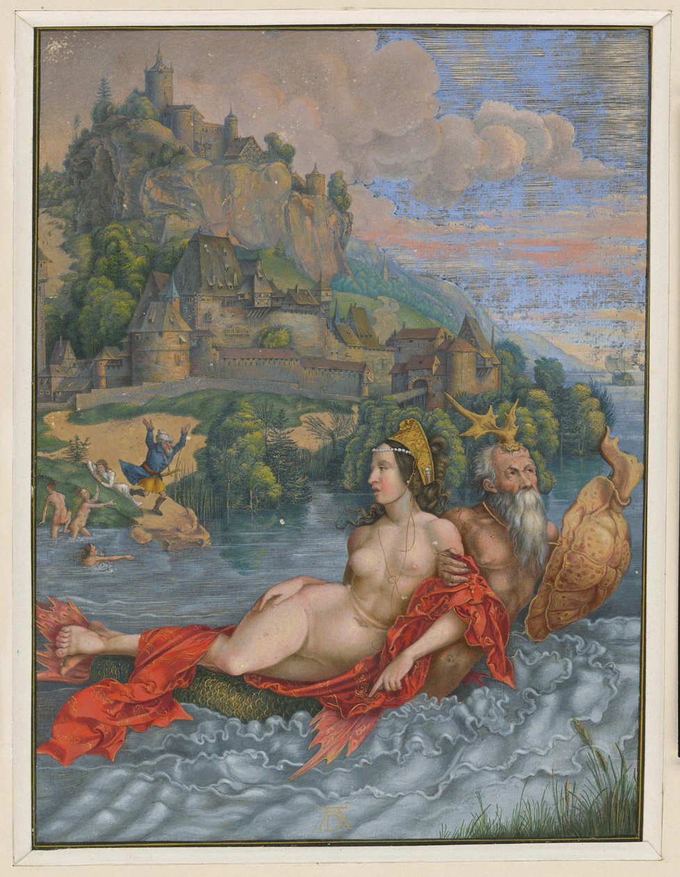 Sjøuhyret av Albrecht Dürer