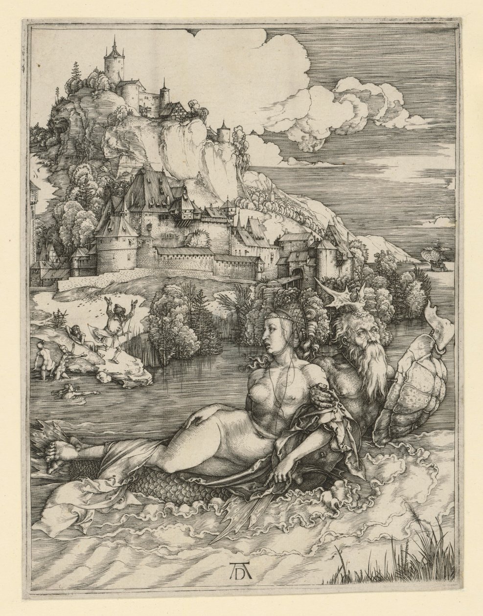 Sjøuhyret av Albrecht Dürer