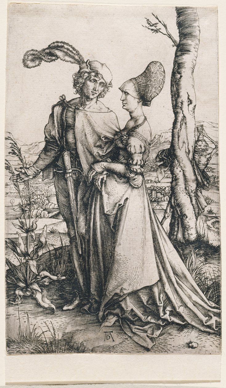 Døden og de elskende av Albrecht Dürer