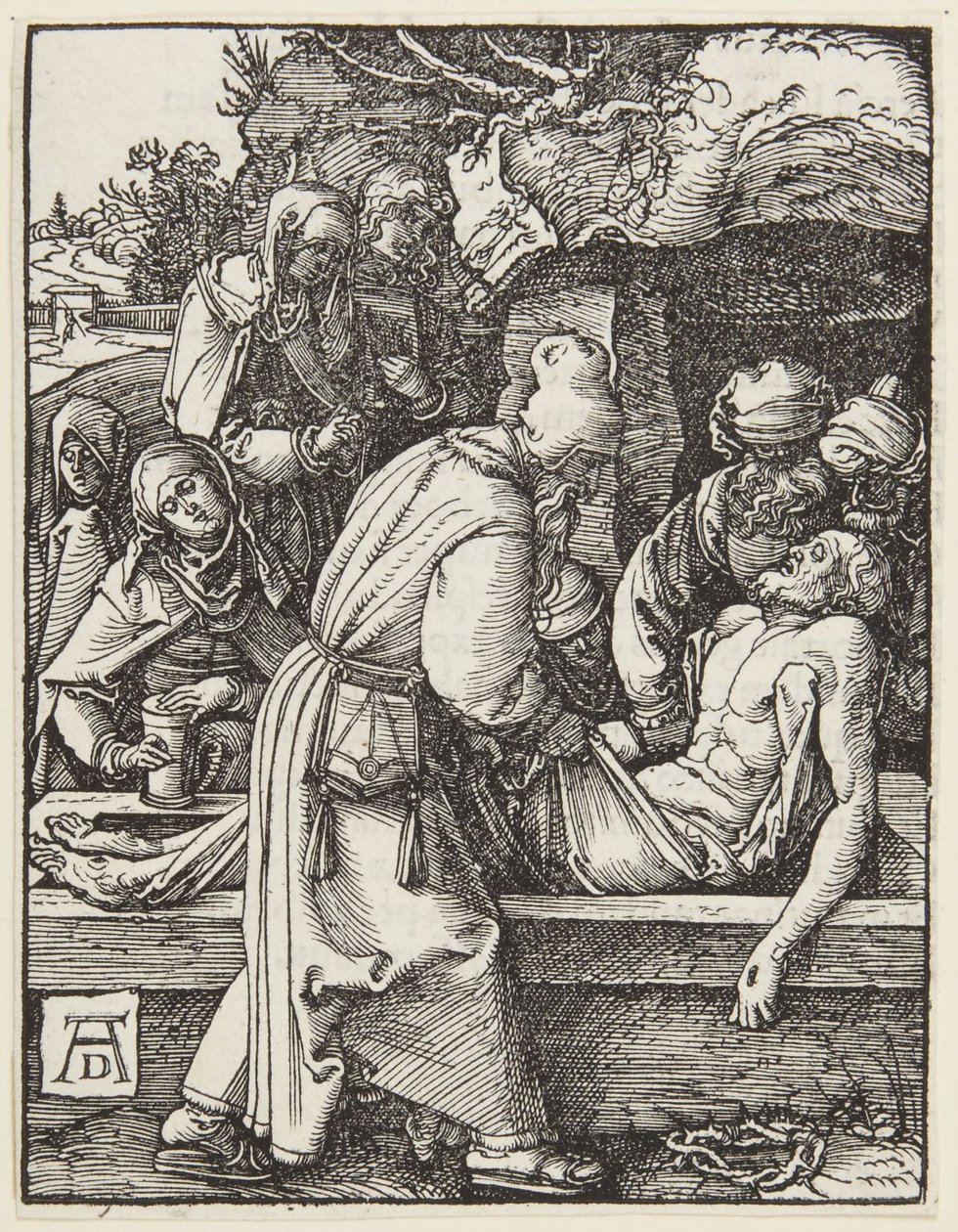 Nedtagelsen fra korset av Albrecht Dürer