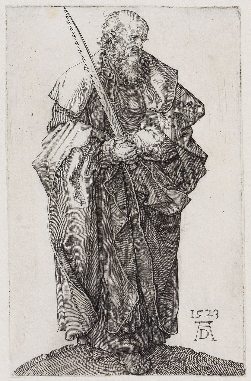 Apostelen Simon av Albrecht Dürer