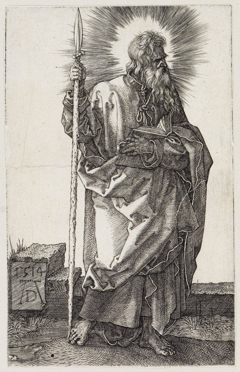 Apostelen Tomas av Albrecht Dürer