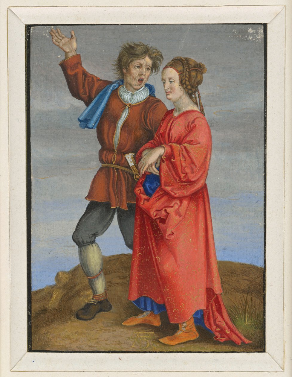 Bonden og hans kone av Albrecht Dürer