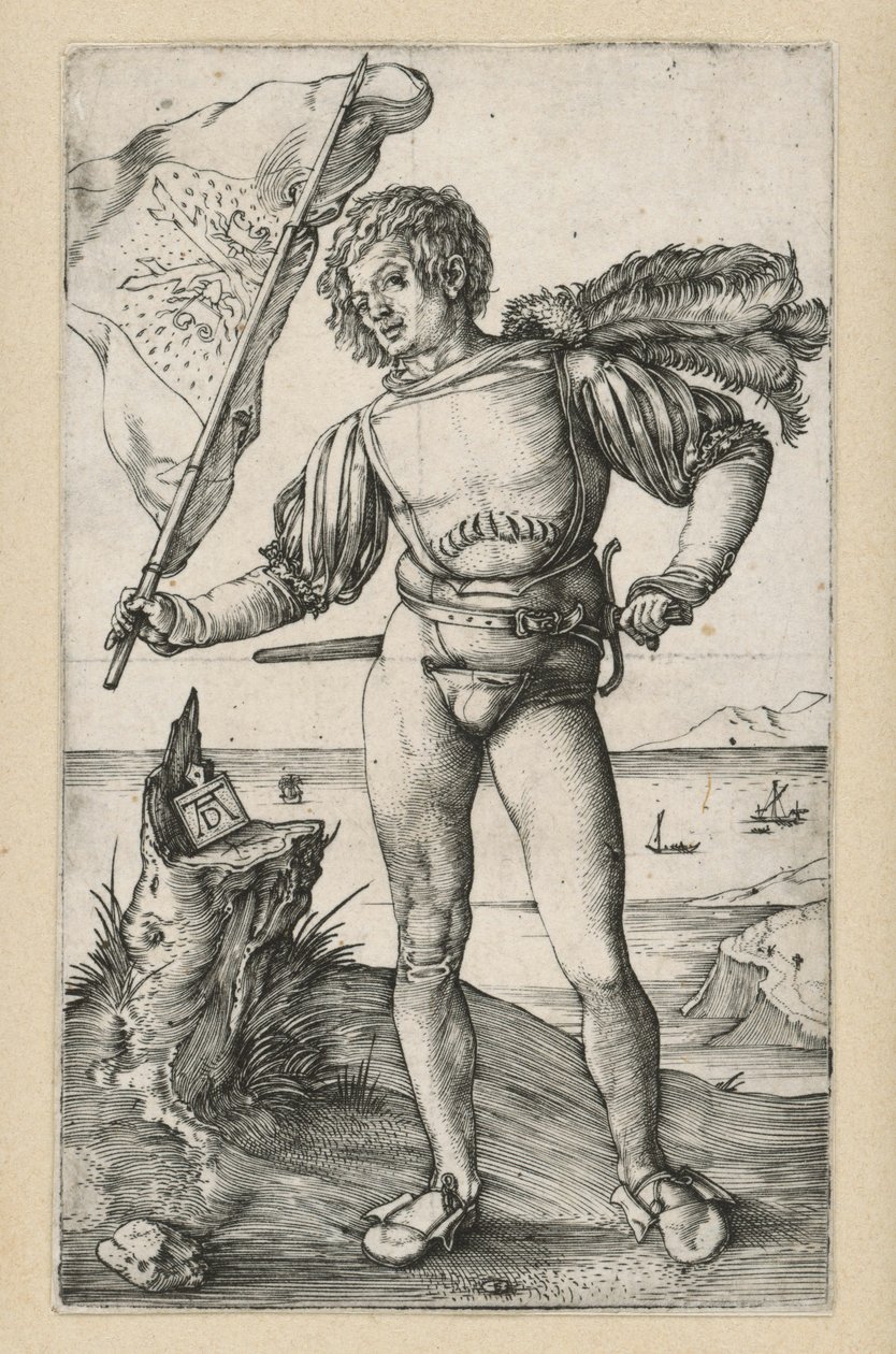 Fanebereren av Albrecht Dürer