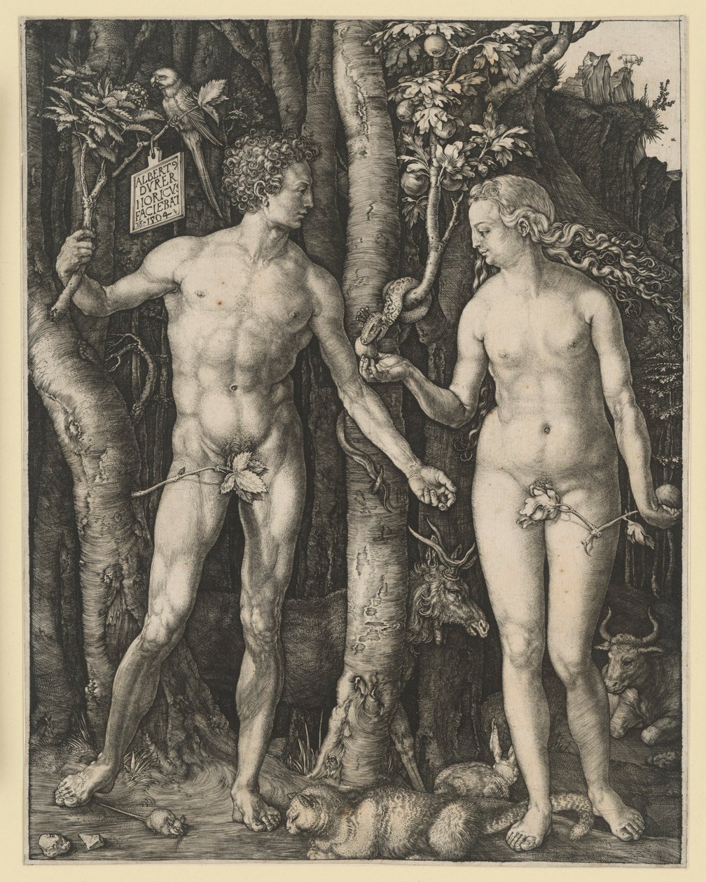 Syndefallet av Albrecht Dürer