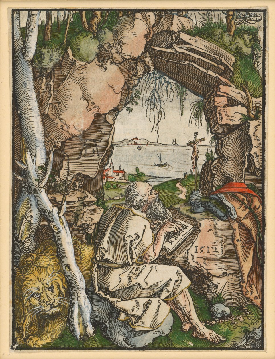 Den hellige Hieronymus i fjellhulen av Albrecht Dürer