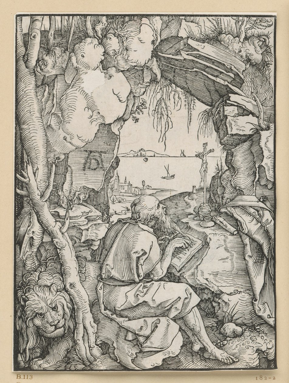 Sankt Hieronymus i klippegrotten av Albrecht Dürer