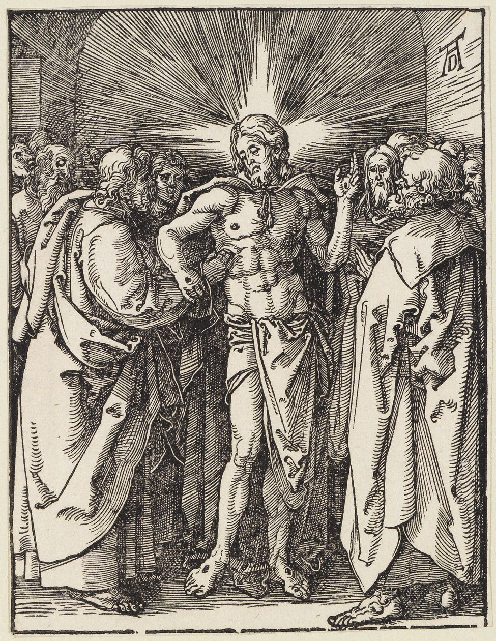 Den vantro Tomas av Albrecht Dürer