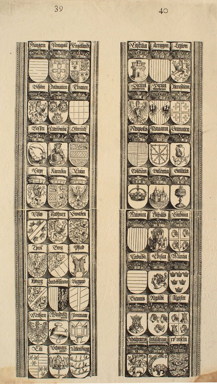 Detalj 39 og 40 av Albrecht Dürer