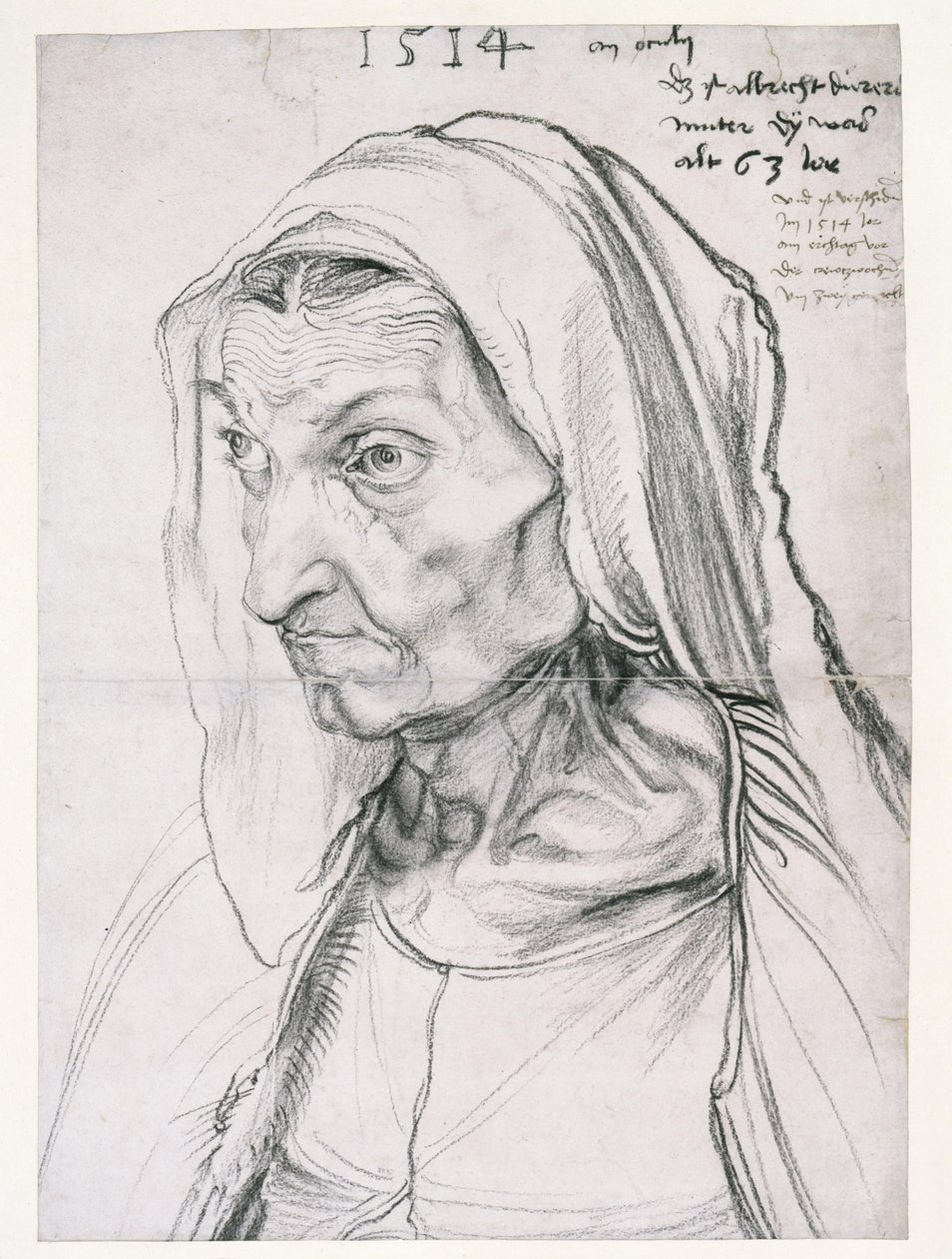 Kunstnerens mor av Albrecht Dürer