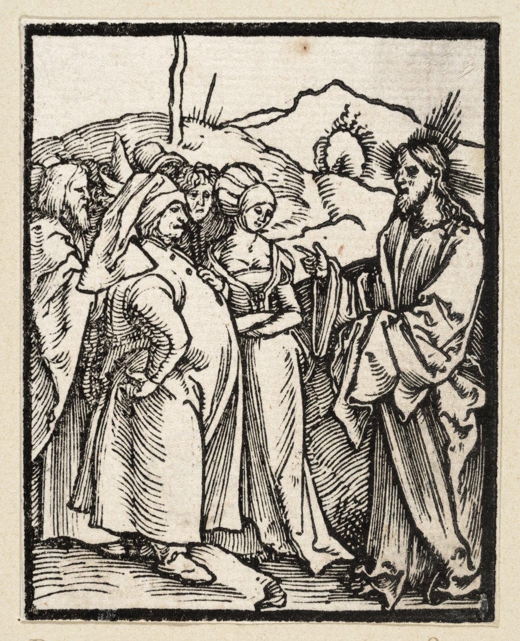 Synderne kommer til Kristus (43 religiøse temaer) av Albrecht Dürer