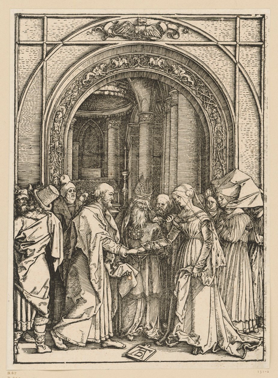 Marias forlovelse (Marias liv) av Albrecht Dürer