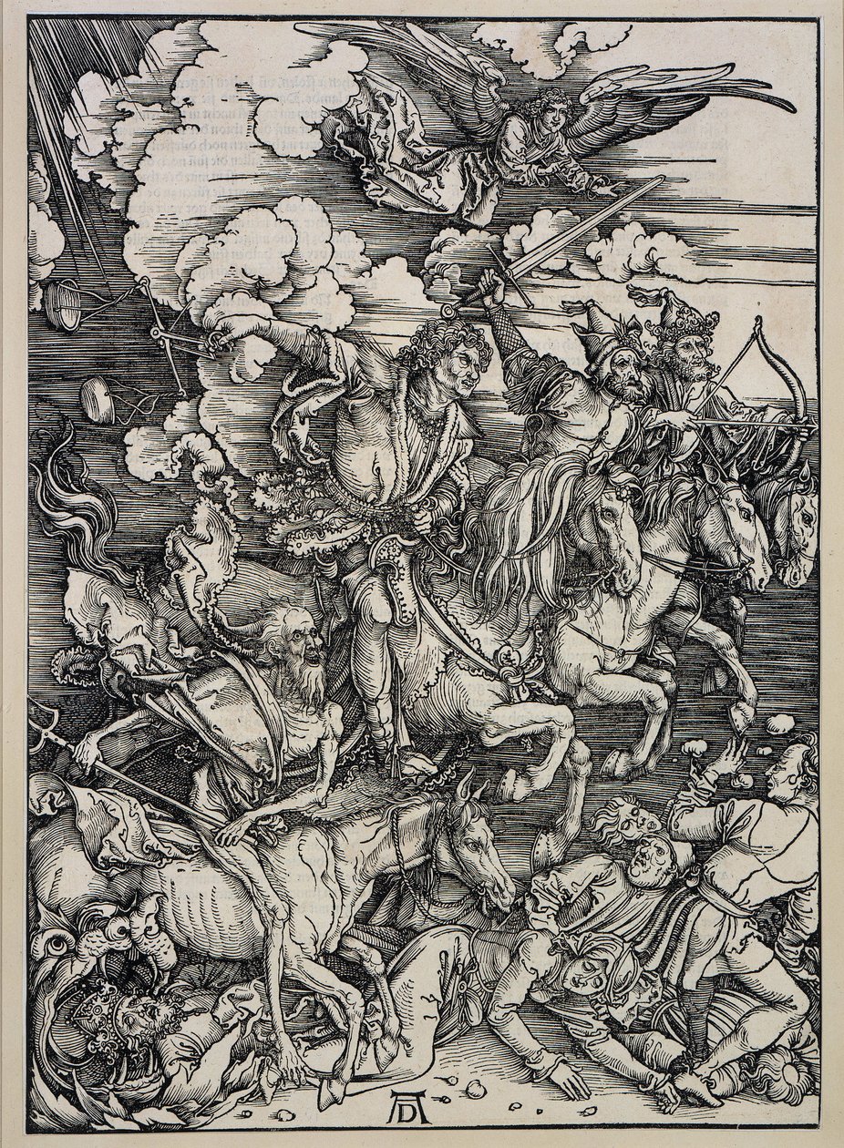 Apokalypsens fire ryttere av Albrecht Dürer