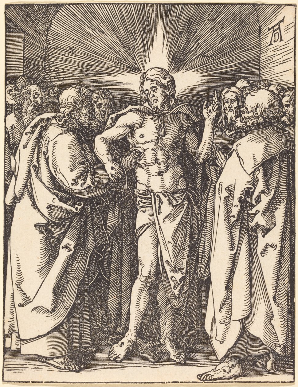 Den tvilende Tomas av Albrecht Dürer