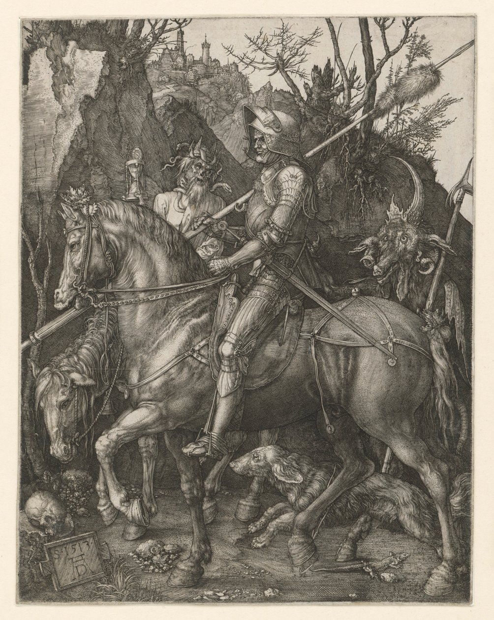 Tre ryttere av Albrecht Dürer