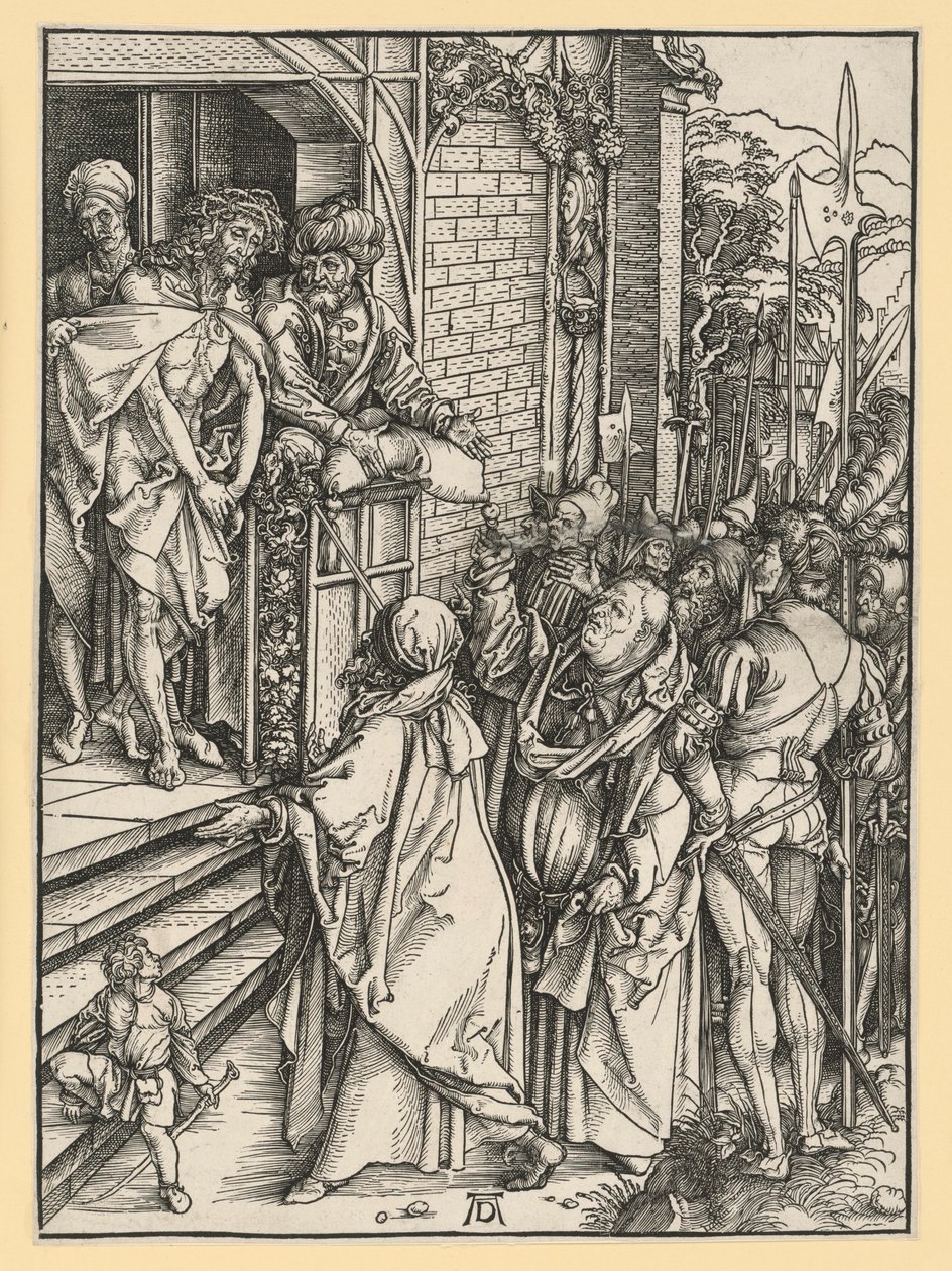 Ecce Homo (Den store lidelseshistorien) av Albrecht Dürer