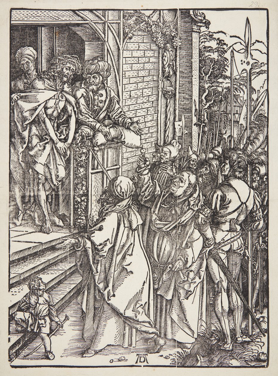 Ecce Homo - Presentasjonen av Kristus av Albrecht Dürer