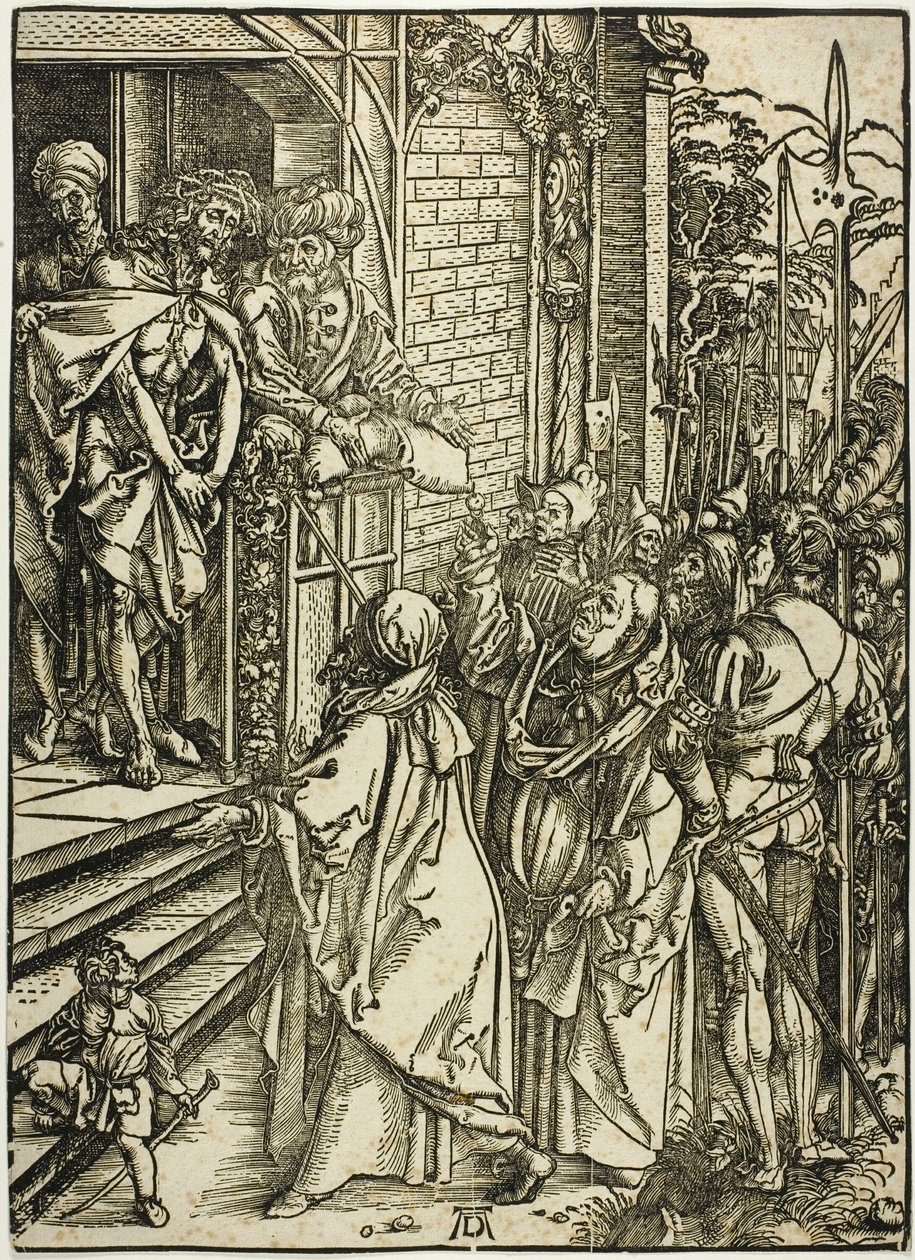 Ecce Homo - The Presentation of Christ, fra The Large Passion av Albrecht Dürer