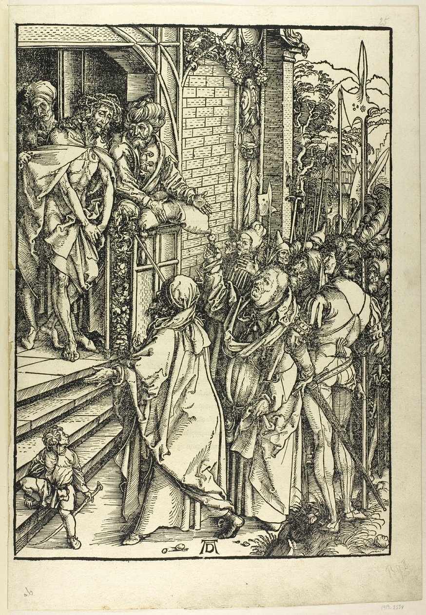Ecce Homo - The Presentation of Christ, fra The Large Passion av Albrecht Dürer