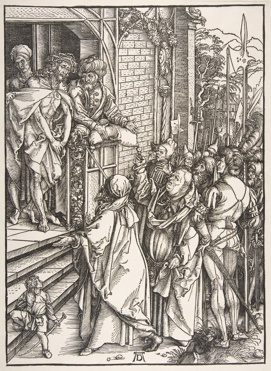 Ecce Homo, fra serien The Large Passion, ca. 1498-99. av Albrecht Dürer