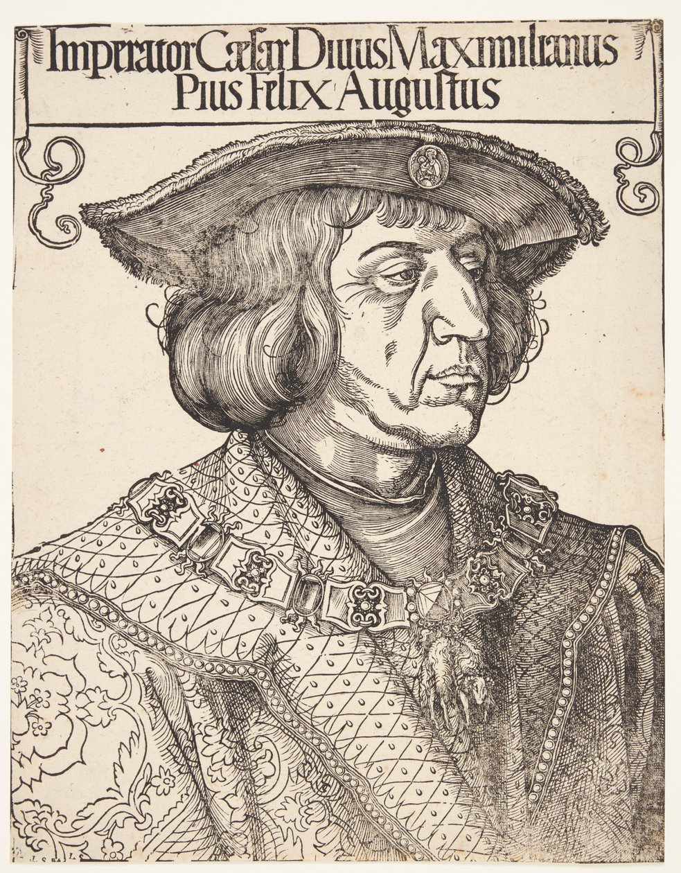 Keiser Maximilian I av Albrecht Dürer
