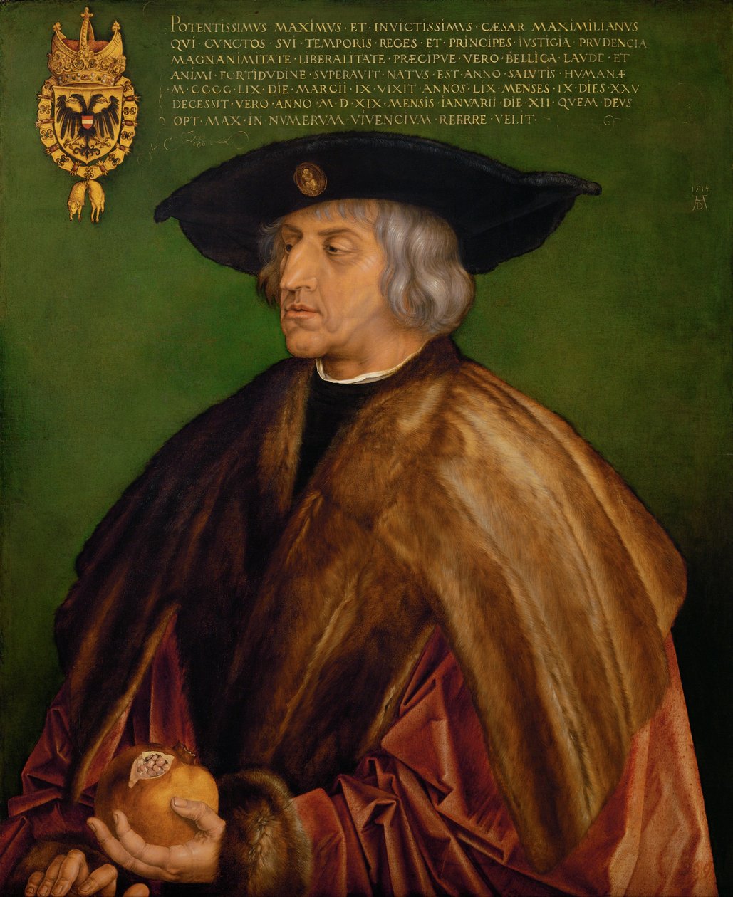 Keiser Maximilian I av Albrecht Dürer