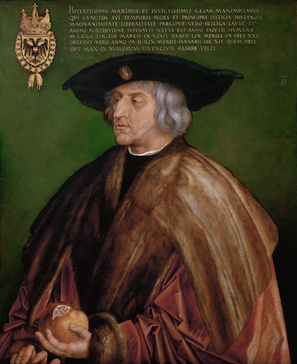 Keiser Maximilian I av Albrecht Dürer